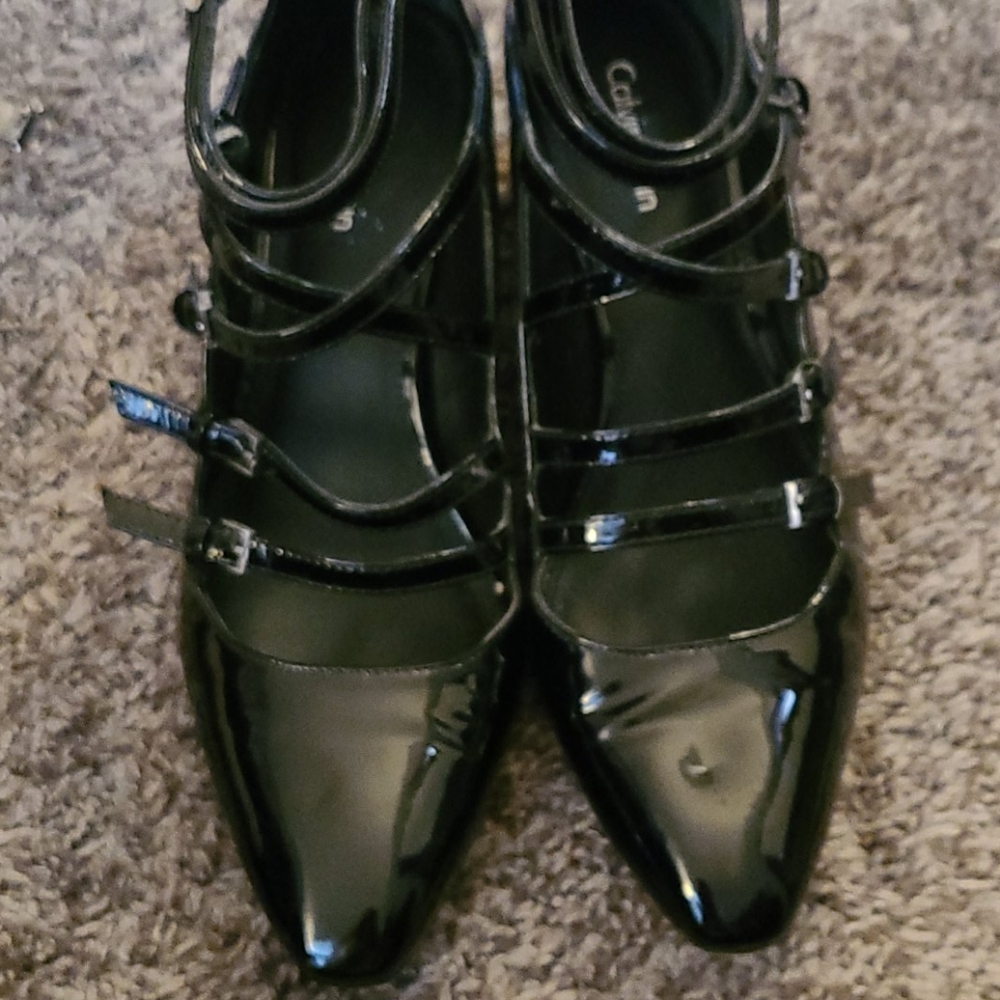 Strappy Shiny shoes